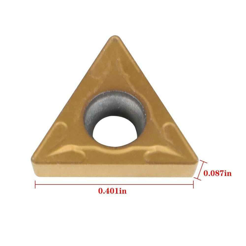 DURAFORCE New TCMT21.51 Turning Inserts 20Pcs TCMT110204 Carbide Inserts TCMT Insert
