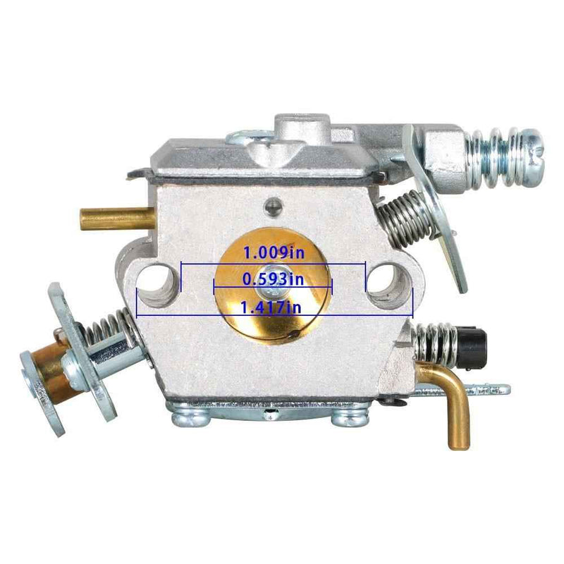 DURAFORCE Carburetor Kit For Craftsman WT-624 W-20 WT-324 545081885 530071820 Chainsaw