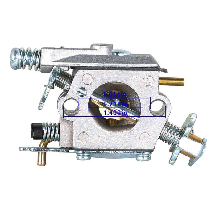 DURAFORCE Carburetor Kit For Craftsman WT-624 W-20 WT-324 545081885 530071820 Chainsaw
