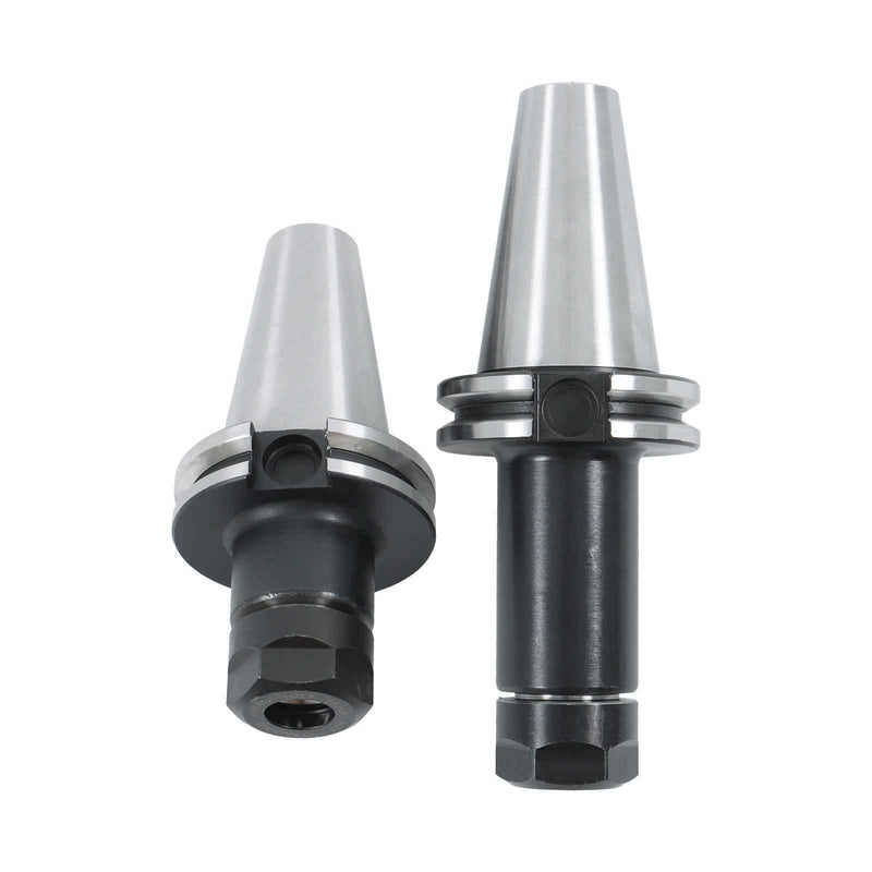 DURAFORCE New 4Pcs TOTAL CAT40-ER20 Collet Chucks Tool Holder short & long 0.0001 Runout