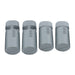DURAFORCE New 4Pcs TOTAL CAT40-ER20 Collet Chucks Tool Holder short & long 0.0001 Runout