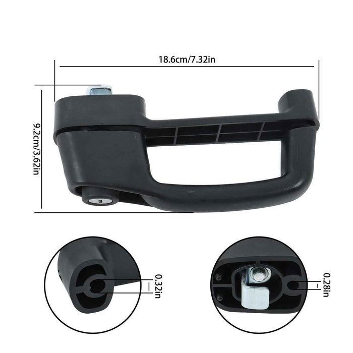 DURAFORCE Front Door Latch Handle With 2 Keys 7109662 For Bobcat S130 S150 S160 S175 T300