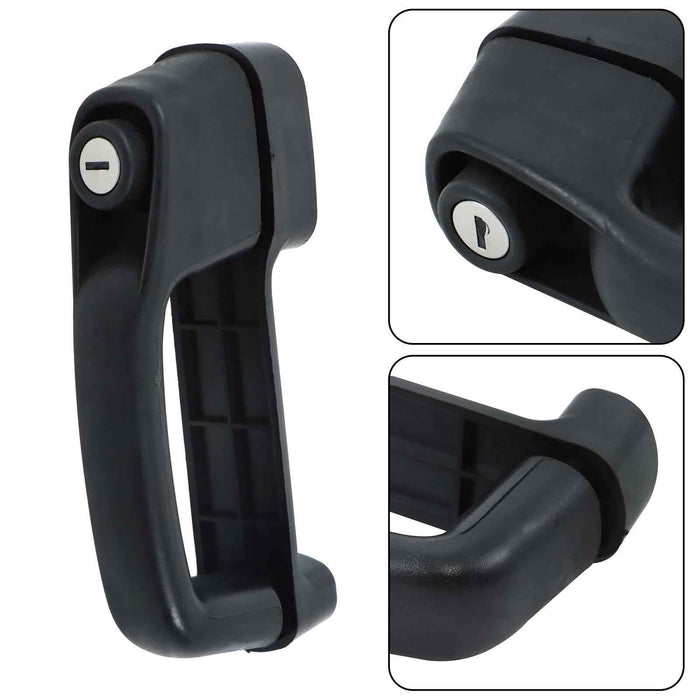 DURAFORCE Front Door Latch Handle With 2 Keys 7109662 For Bobcat S130 S150 S160 S175 T300