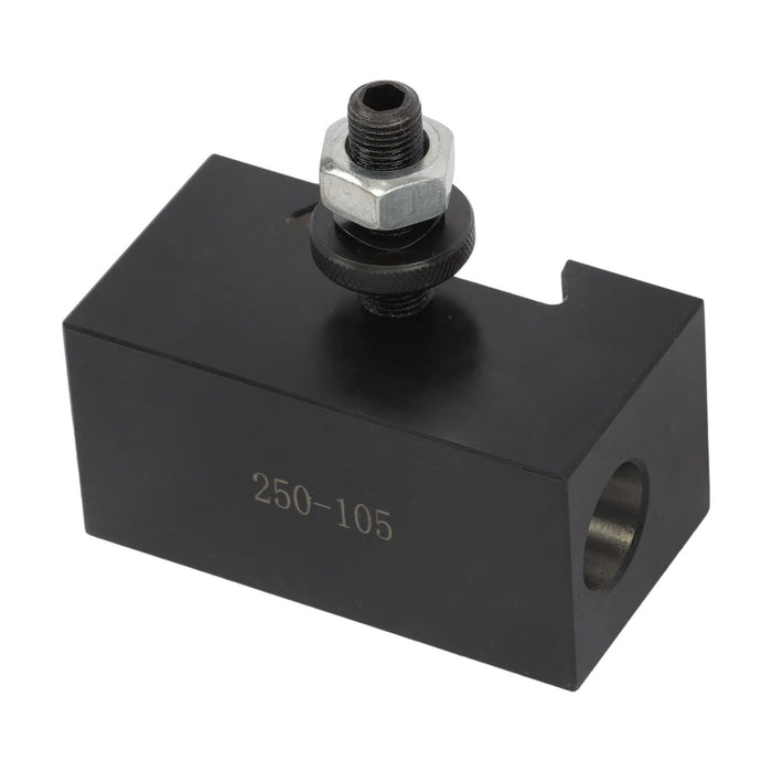 DURAFORCE 6-12" AXA #5 250-105 Quick Change Morse Taper Tool Holder #2 MT Tool Post