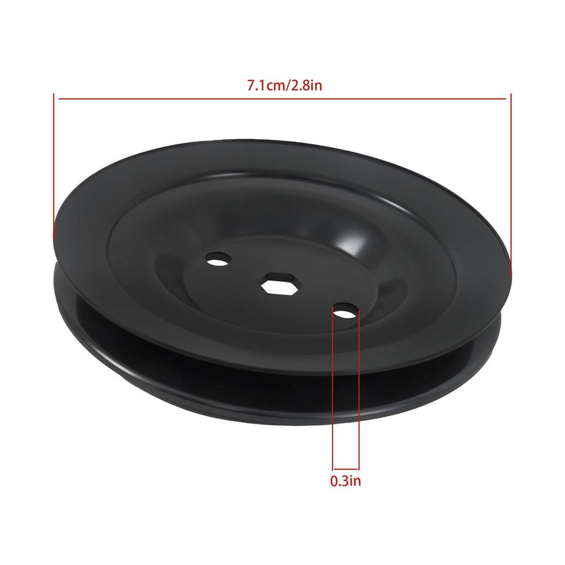 DURAFORCE GX21381 3 × Deck Pulley 54" For John Deere G110 LA150 190C D170 E180 LA175 S180
