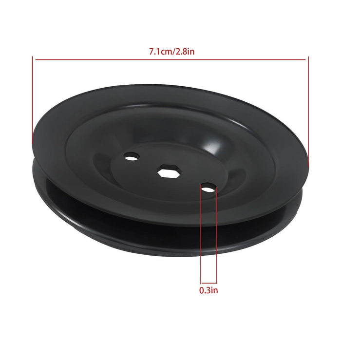 DURAFORCE GX21381 3 × Deck Pulley 54" For John Deere G110 LA150 190C D170 E180 LA175 S180