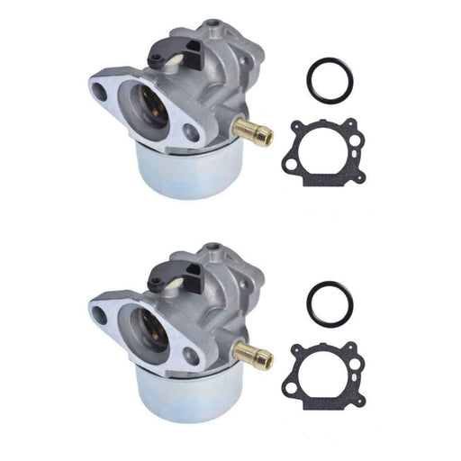 DURAFORCE 2 Pack Carburetor Kit For Briggs & Stratton 799872 498170 129H07 12D802 12E702