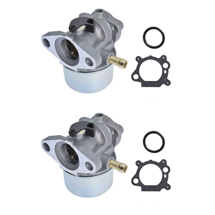 DURAFORCE 2 Pack Carburetor Kit For Briggs & Stratton 799872 498170 129H07 12D802 12E702