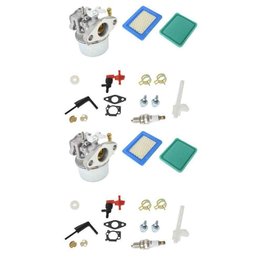 DURAFORCE 2 Pack Carburetor Kit For Briggs & Stratton 795069 798653 126432 126452 157302
