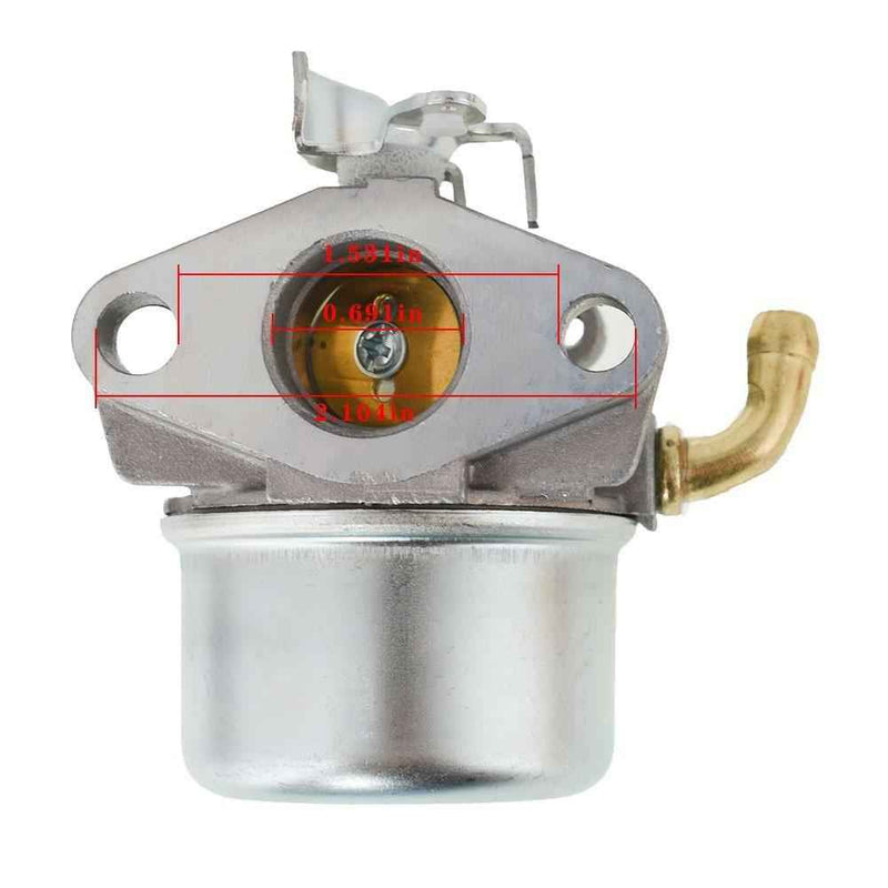 DURAFORCE 2 Pack Carburetor Kit For Briggs & Stratton 795069 798653 126432 126452 157302