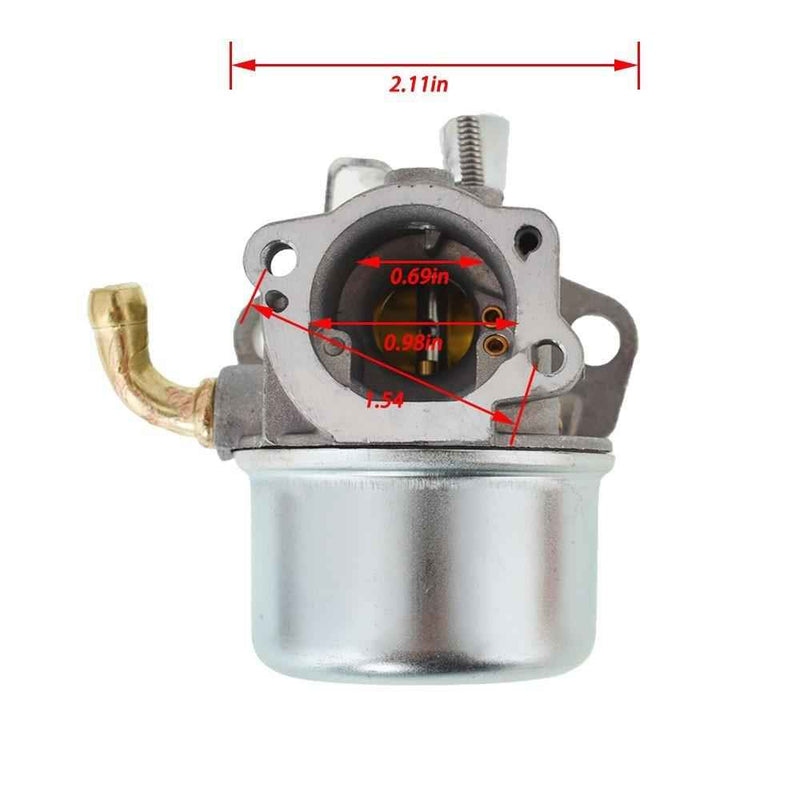 DURAFORCE 2 Pack Carburetor Kit For Briggs & Stratton 795069 798653 126432 126452 157302
