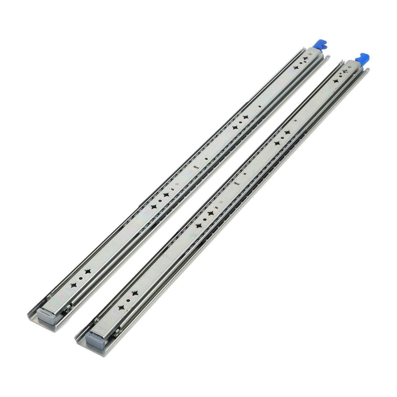 DURAFORCE 1 Pair Locking Drawer Slides 30 Inch Lock & Full Extension 250 lbs Load Capacity