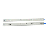 DURAFORCE 1 Pair Locking Drawer Slides 30 Inch Lock & Full Extension 250 lbs Load Capacity