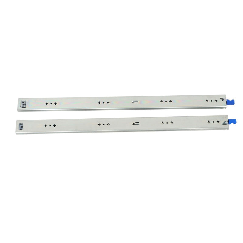 DURAFORCE 1 Pair Locking Drawer Slides 30 Inch Lock & Full Extension 250 lbs Load Capacity