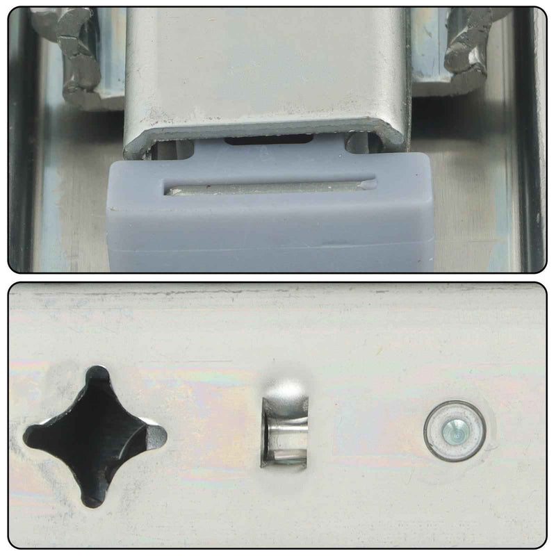 DURAFORCE 1 Pair Locking Drawer Slides 30 Inch Lock & Full Extension 250 lbs Load Capacity