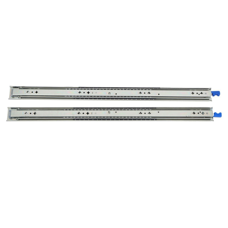 DURAFORCE 1 Pair Locking Drawer Slides 30 Inch Lock & Full Extension 250 lbs Load Capacity