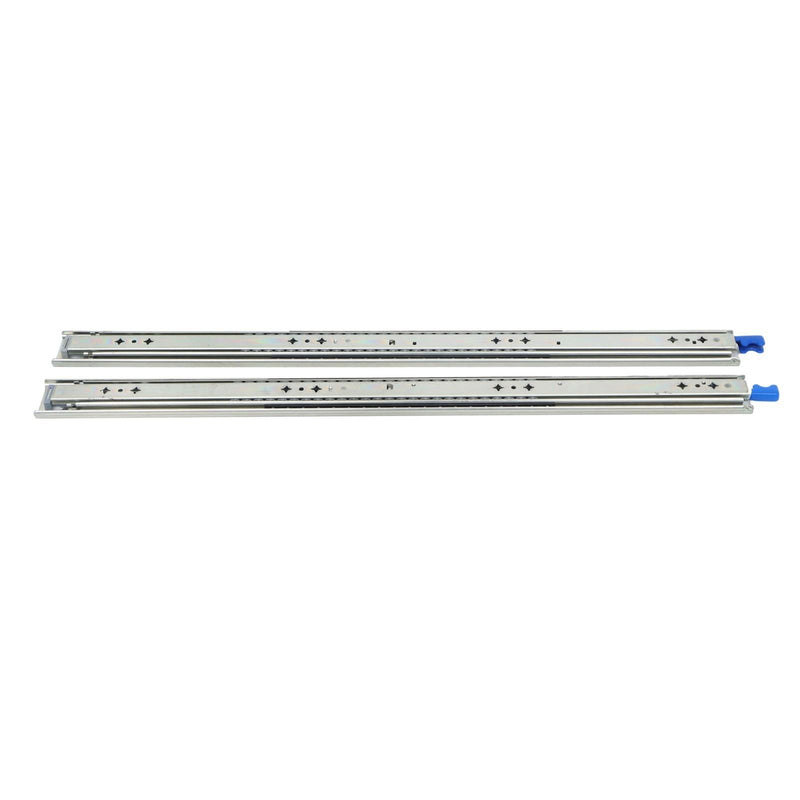 DURAFORCE 1 Pair Locking Drawer Slides 30 Inch Lock & Full Extension 250 lbs Load Capacity