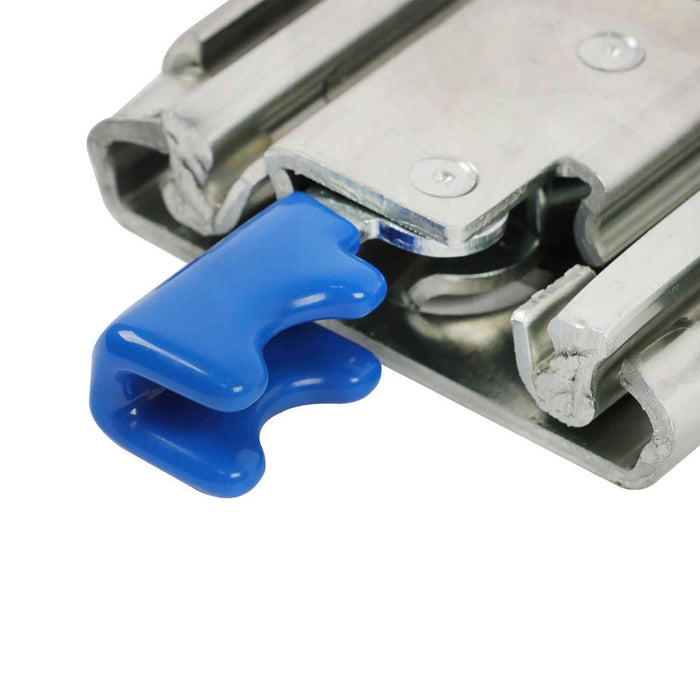 DURAFORCE 1 Pair Locking Drawer Slides 12 Inch Lock & Full Extension 500 lbs Load Capacity