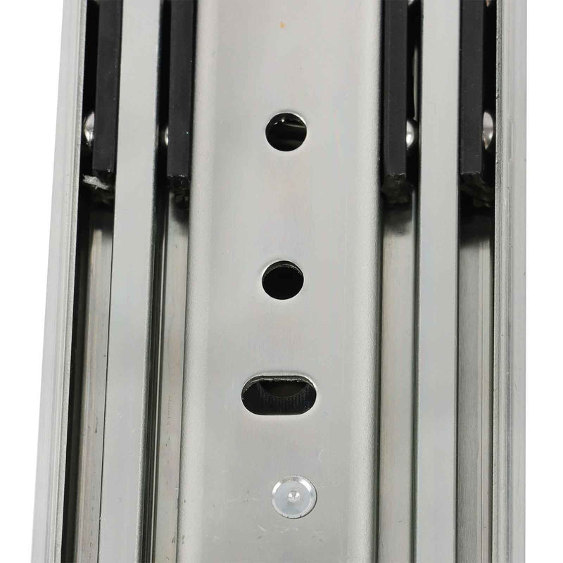 DURAFORCE 1 Pair Locking Drawer Slides 12 Inch Lock & Full Extension 500 lbs Load Capacity