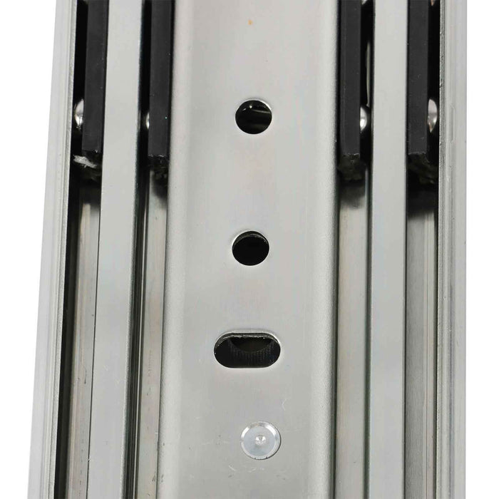 DURAFORCE 1 Pair Locking Drawer Slides 12 Inch Lock & Full Extension 500 lbs Load Capacity