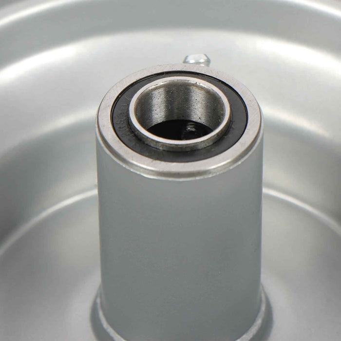 DURAFORCE 2 Pack 11x6.00-5 Flat Free Tire And Wheel Riding Lawn Mower Tire Solid Rubbe