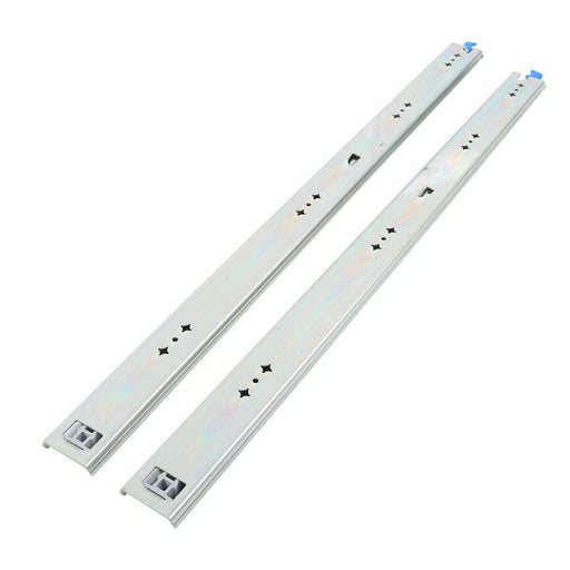 DURAFORCE 1 Pair Locking Drawer Slides 32 Inch Lock & Full Extension 250 lbs Load Capacity