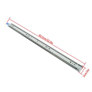 DURAFORCE 1 Pair Locking Drawer Slides 32 Inch Lock & Full Extension 250 lbs Load Capacity