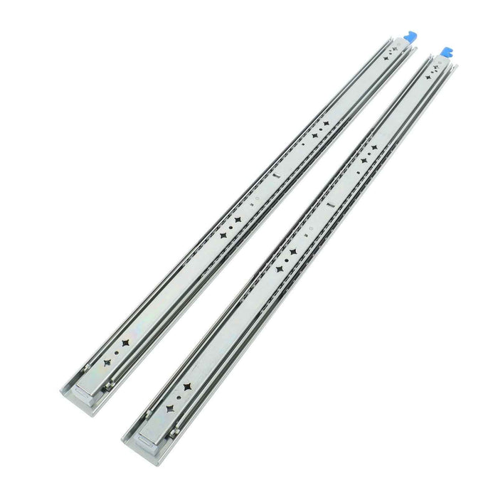 DURAFORCE 1 Pair Locking Drawer Slides 32 Inch Lock & Full Extension 250 lbs Load Capacity