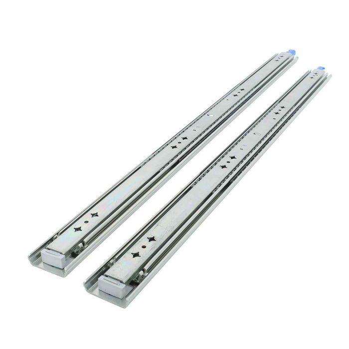 DURAFORCE 1 Pair Locking Drawer Slides 32 Inch Lock & Full Extension 250 lbs Load Capacity