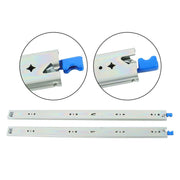 DURAFORCE 1 Pair Locking Drawer Slides 32 Inch Lock & Full Extension 250 lbs Load Capacity