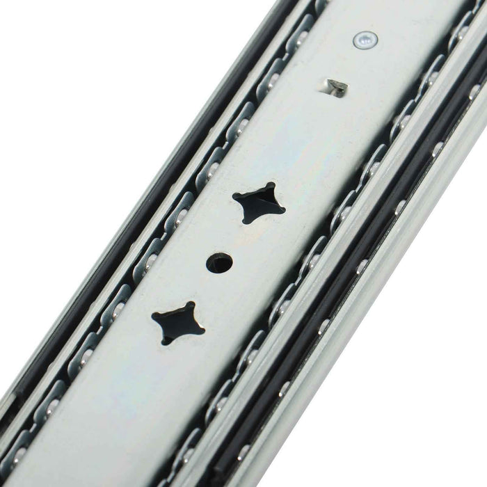 DURAFORCE 1 Pair Locking Drawer Slides 32 Inch Lock & Full Extension 250 lbs Load Capacity