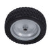DURAFORCE 2 Pack 13x5.00-6 Flat Free Tire and Wheel With 3.4' Axle Hole Lawn Mower Tire