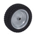 DURAFORCE 2 Pack 13x5.00-6 Flat Free Tire and Wheel With 3.4' Axle Hole Lawn Mower Tire