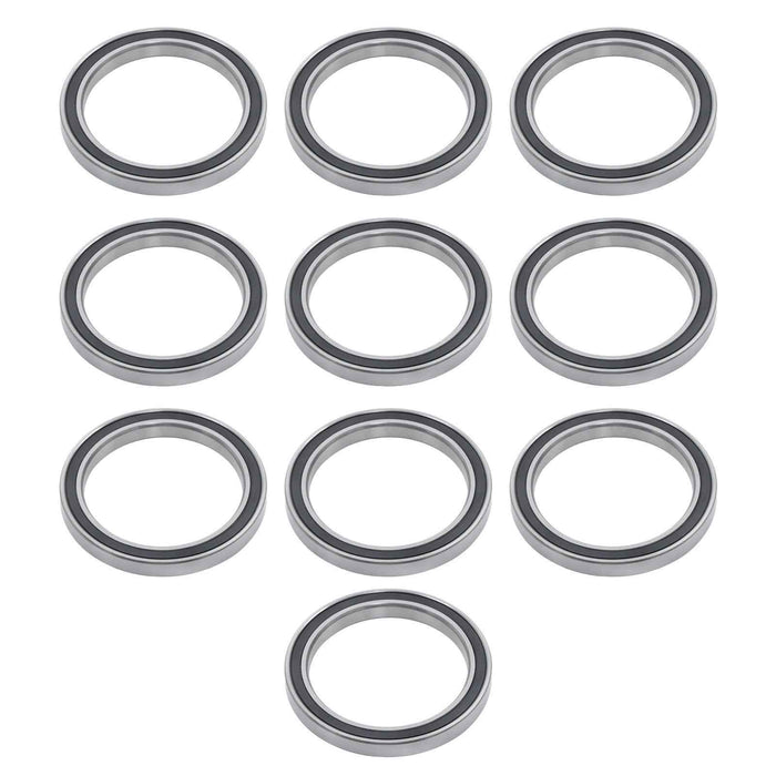 DURAFORCE 6810-2RS 10Pcs Deep Groove Ball Bearing 50mm Inner Dia 65mm OD 7mm Bore Sealed