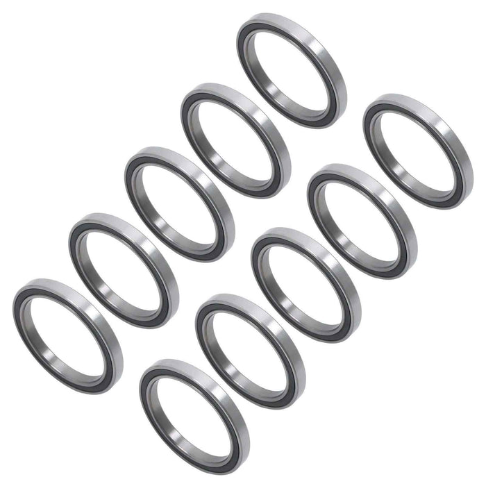 DURAFORCE 6810-2RS 10Pcs Deep Groove Ball Bearing 50mm Inner Dia 65mm OD 7mm Bore Sealed