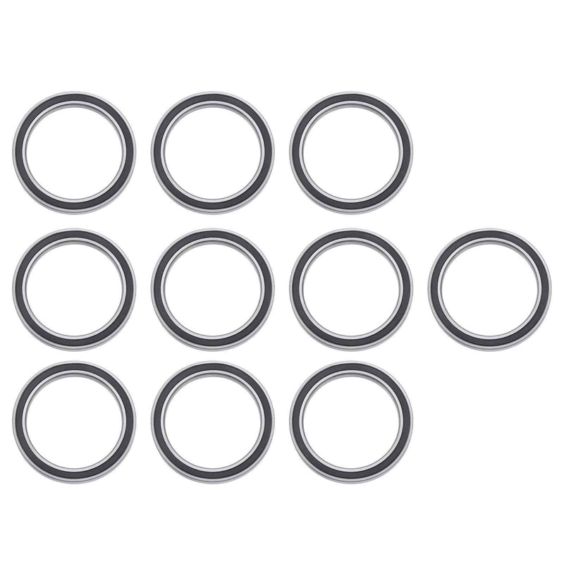 DURAFORCE 6810-2RS 10Pcs Deep Groove Ball Bearing 50mm Inner Dia 65mm OD 7mm Bore Sealed