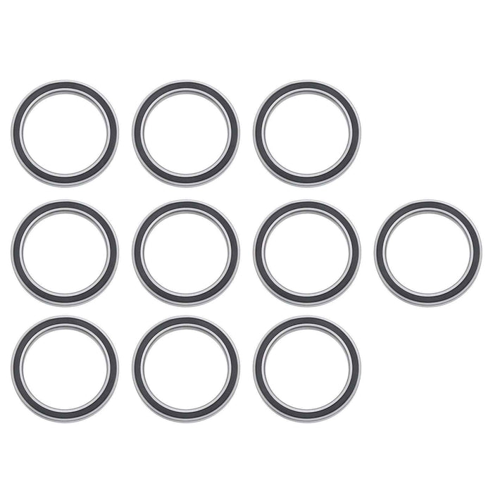 DURAFORCE 6810-2RS 10Pcs Deep Groove Ball Bearing 50mm Inner Dia 65mm OD 7mm Bore Sealed