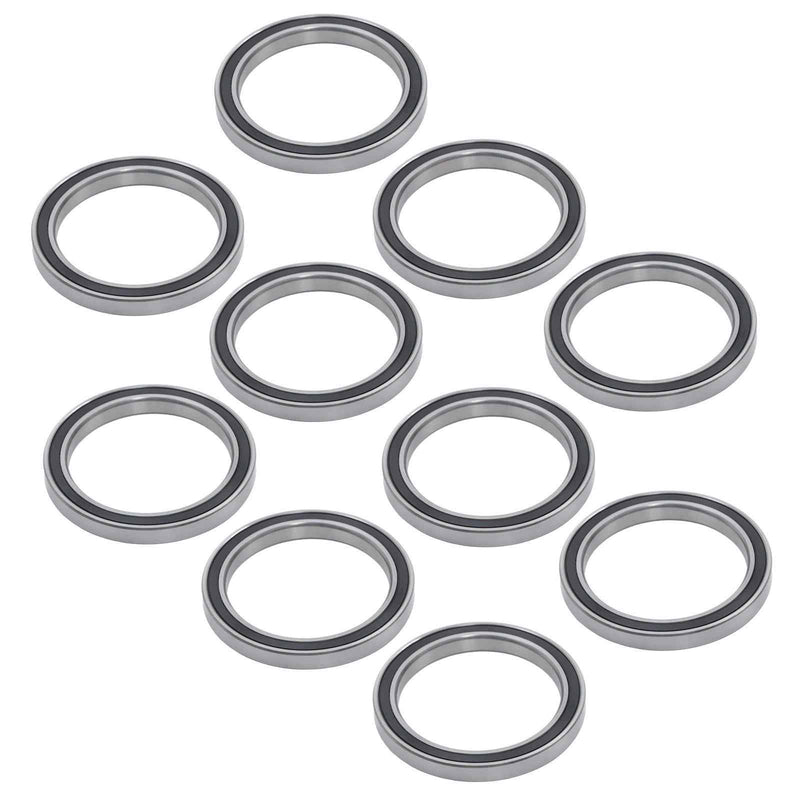 DURAFORCE 6810-2RS 10Pcs Deep Groove Ball Bearing 50mm Inner Dia 65mm OD 7mm Bore Sealed