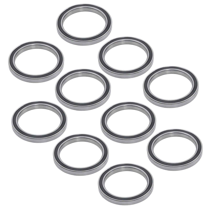 DURAFORCE 6810-2RS 10Pcs Deep Groove Ball Bearing 50mm Inner Dia 65mm OD 7mm Bore Sealed