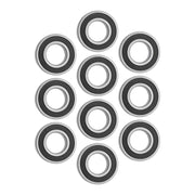 DURAFORCE 6208-2RS 10Pcs Deep Groove Ball Bearing 40mm Inner Dia 80mm OD 18mm Bore Sealed