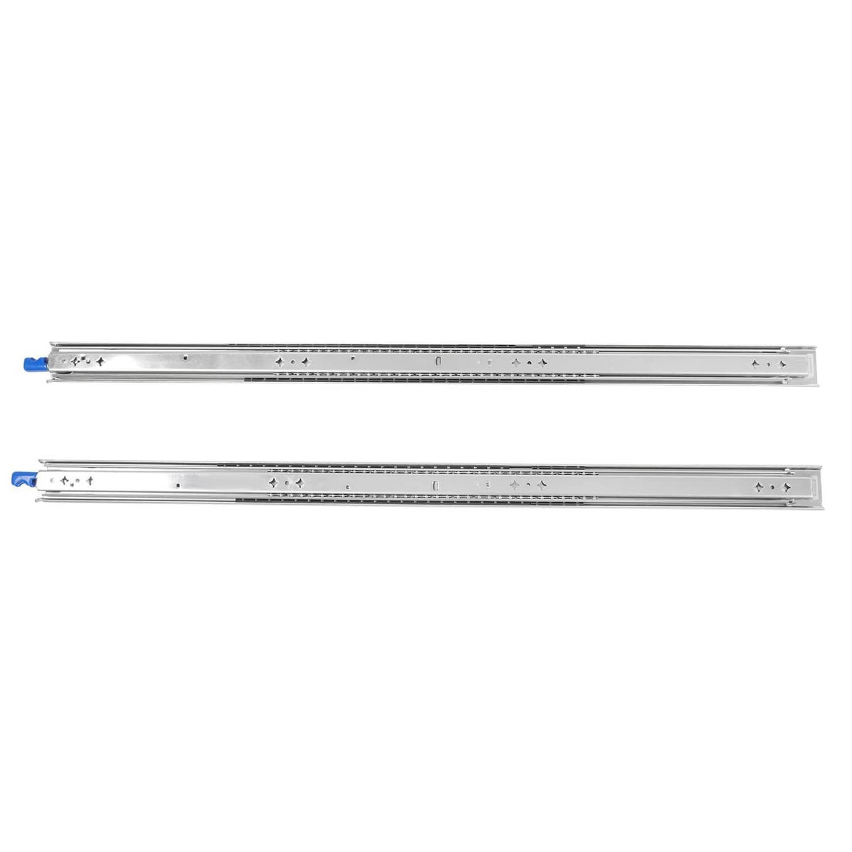 1 Pair Locking Drawer Slides 38 Inch Lock & Full Extension 250 lbs Loa ...