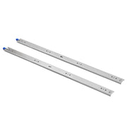 DURAFORCE 1 Pair Locking Drawer Slides 38 Inch Lock & Full Extension 250 lbs Load Capacity
