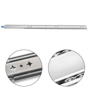 DURAFORCE 1 Pair Locking Drawer Slides 38 Inch Lock & Full Extension 250 lbs Load Capacity