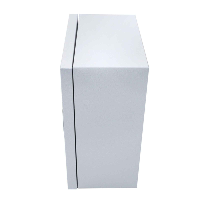 DURAFORCE Outdoor Steel Enclosure, 12 × 10 × 6" NEMA 4X Electrical Box, Waterproof IP56