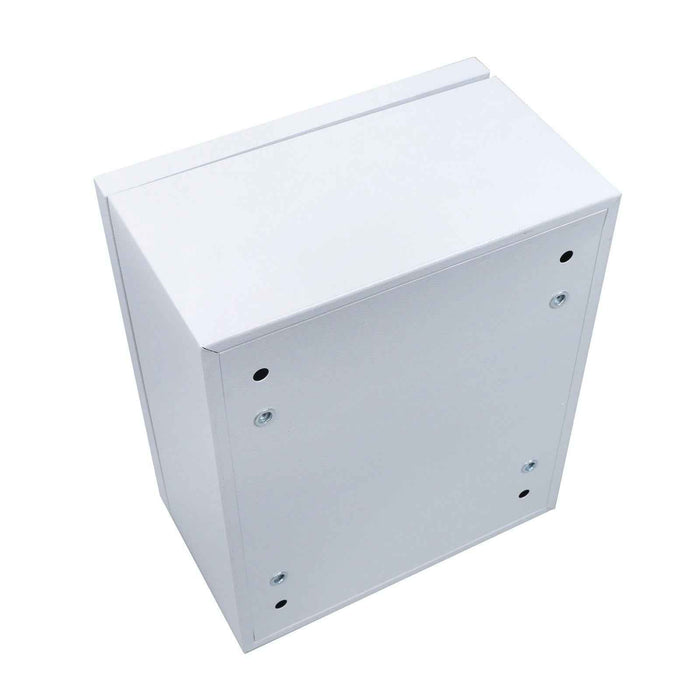 DURAFORCE Outdoor Steel Enclosure, 12 × 10 × 6" NEMA 4X Electrical Box, Waterproof IP56