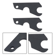 DURAFORCE 2×Quick Attach Bucket Ears Attachment U35 KX71 KX91 KX121 KX040 KX033 For Kubota