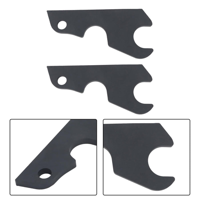 DURAFORCE 2×Quick Attach Bucket Ears Attachment U35 KX71 KX91 KX121 KX040 KX033 For Kubota