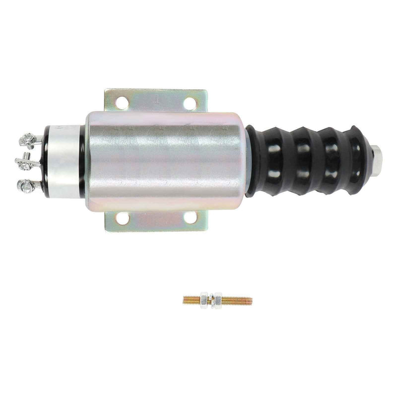 DURAFORCE Fit For Solenoid 3 terminals 12V Shut Off Stop Solenoid Valve 2003 SA-3193