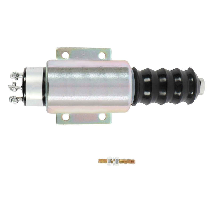 DURAFORCE Fit For Solenoid 3 terminals 12V Shut Off Stop Solenoid Valve 2003 SA-3193