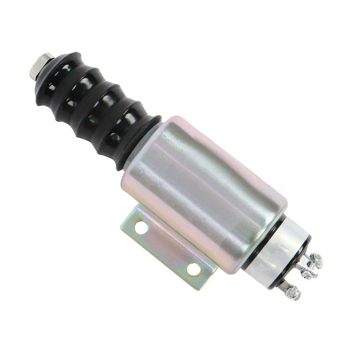 DURAFORCE Fit For Solenoid 3 terminals 12V Shut Off Stop Solenoid Valve 2003 SA-3193